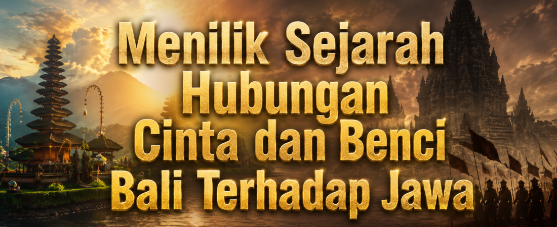 Menilik Sejarah Hubungan Cinta dan Benci Bali Terhadap Jawa