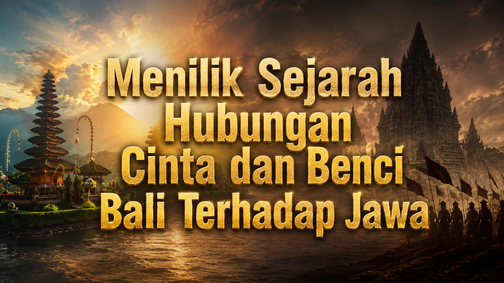 Menilik Sejarah Hubungan Cinta dan Benci Bali Terhadap Jawa