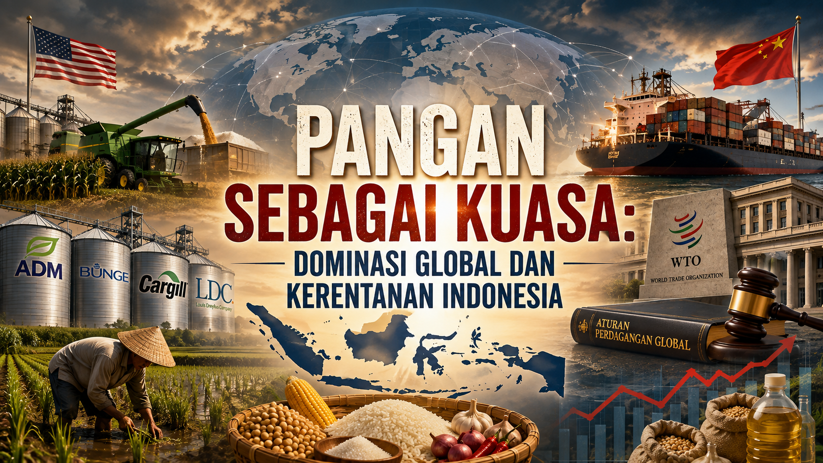 Pangan sebagai Kuasa: Dominasi Global dan Kerentanan Indonesia