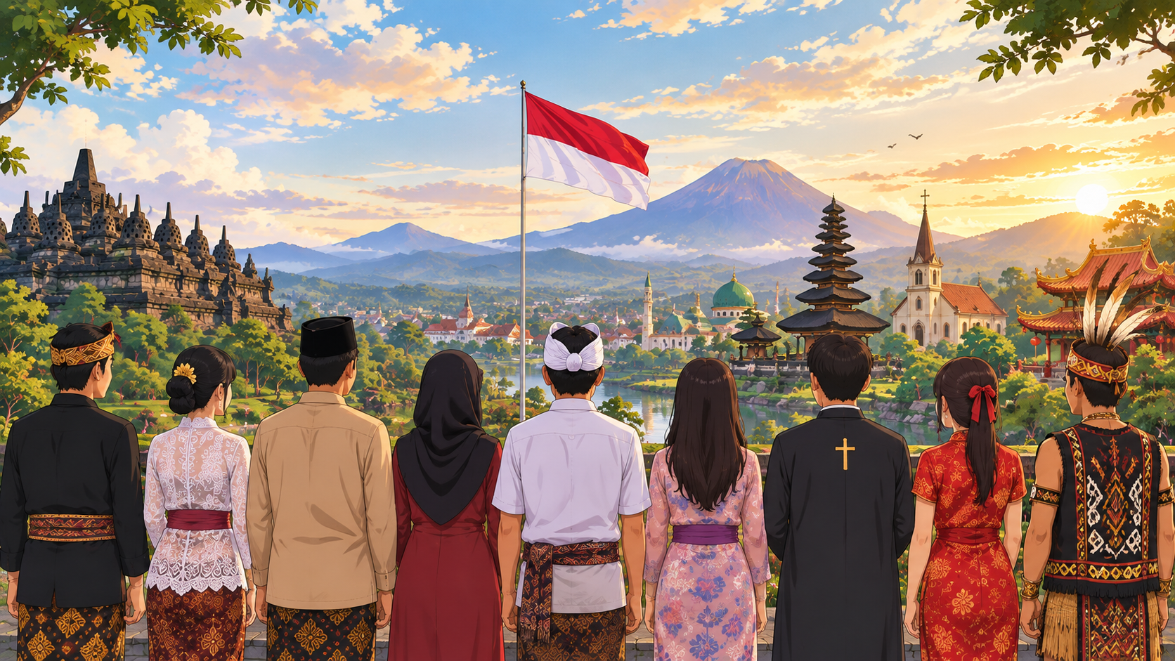 Trilogi Ukhuwah: Modal Umat Islam Merawat Bhinneka Tunggal Ika