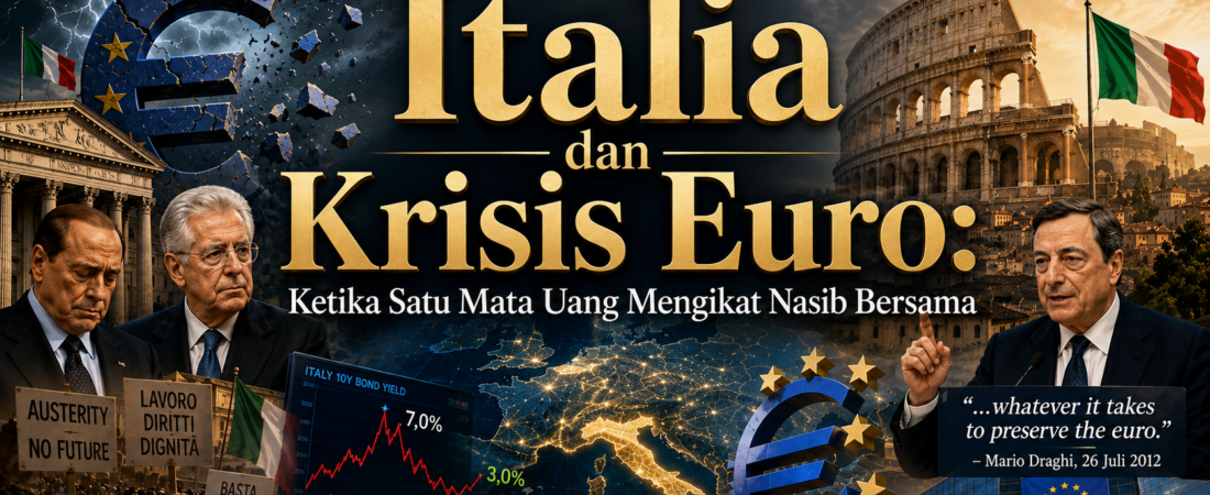 Italia dan Krisis Euro: Ketika Satu Mata Uang Mengikat Nasib Bersama