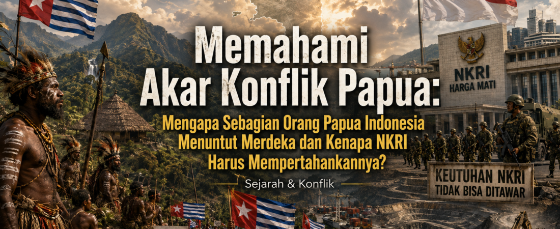 Memahami Akar Konflik Papua: Mengapa Sebagian Orang Papua Indonesia Menuntut Merdeka dan Kenapa NKRI Harus Mempertahankannya?